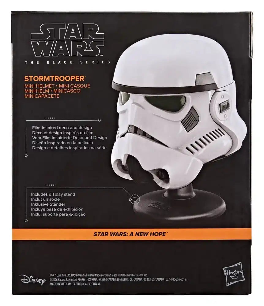 Star Wars Episode IV Black Series Mini-Helm Stormtrooper