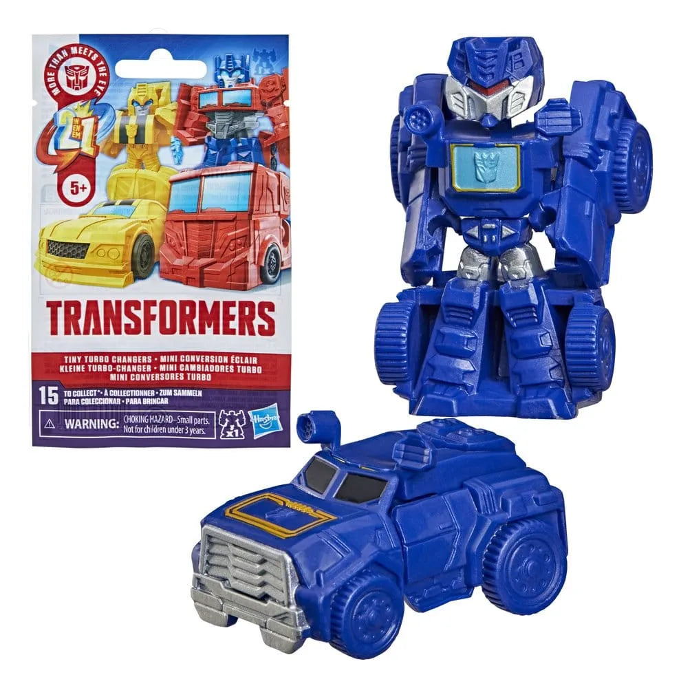 Transformers Mini-Actionfiguren 4 cm Tiny Turbo Changers Blind Box Display (24)
