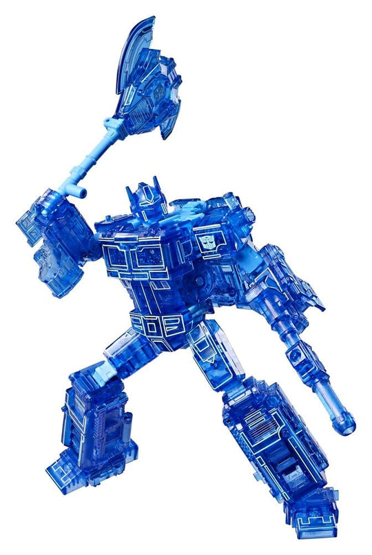 Transformers Age of the Primes Voyager Class Actionfigur Energon Optimus Prime 17 cm