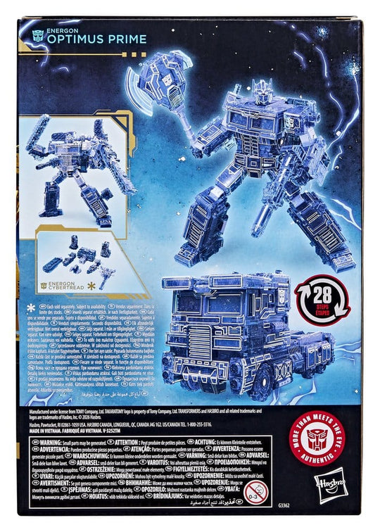 Transformers Age of the Primes Voyager Class Actionfigur Energon Optimus Prime 17 cm