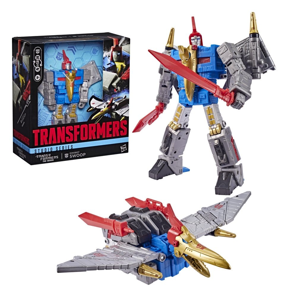 Transformers – Der Kampf um Cybertron Studio Series Leader Class Actionfigur Dinobot Swoop 21 cm