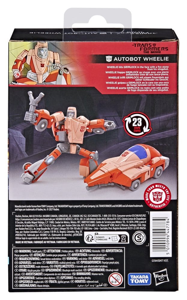 Transformers – Der Kampf um Cybertron Transformers Studio Series Deluxe Class Actionfigur Autobot Wheelie 11 cm