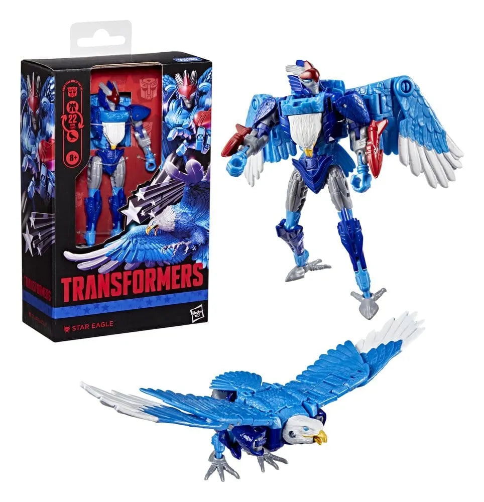 Transformers Deluxe Class Actionfigur Star Eagle 11 cm