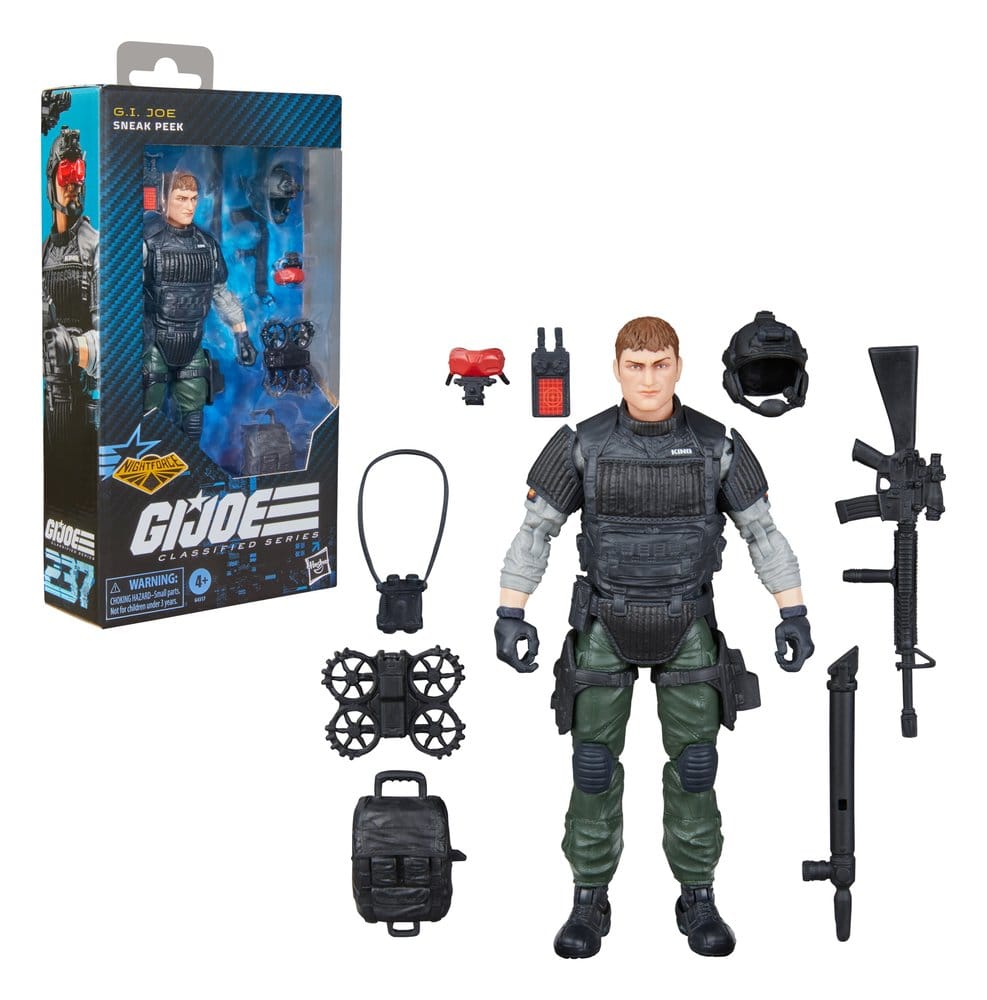 G.I. Joe Classified Series Actionfigur Night Force Sneak Peek 15 cm