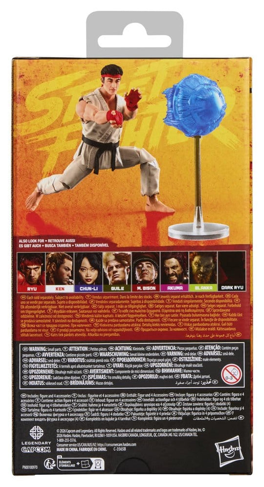 Street Fighter Actionfigur Ryu 15 cm