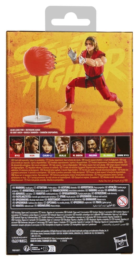 Street Fighter Actionfigur Ken 15 cm