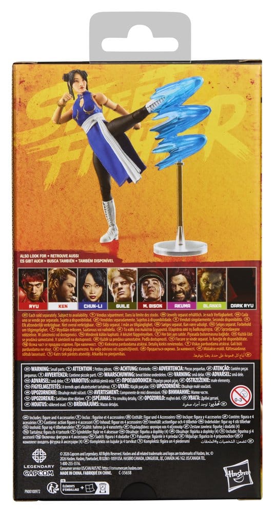 Street Fighter Actionfigur Chun-Li 15 cm