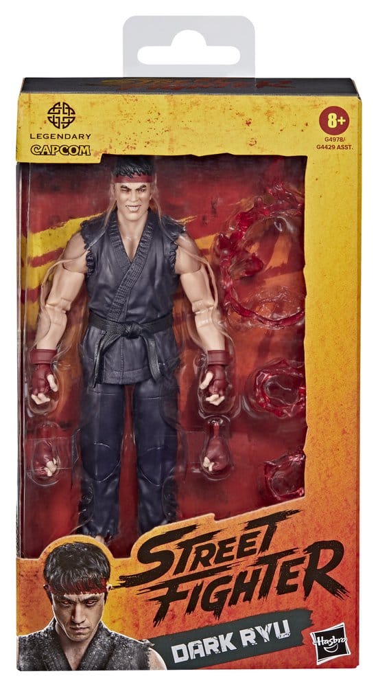 Street Fighter Actionfigur Dark Ryu 15 cm