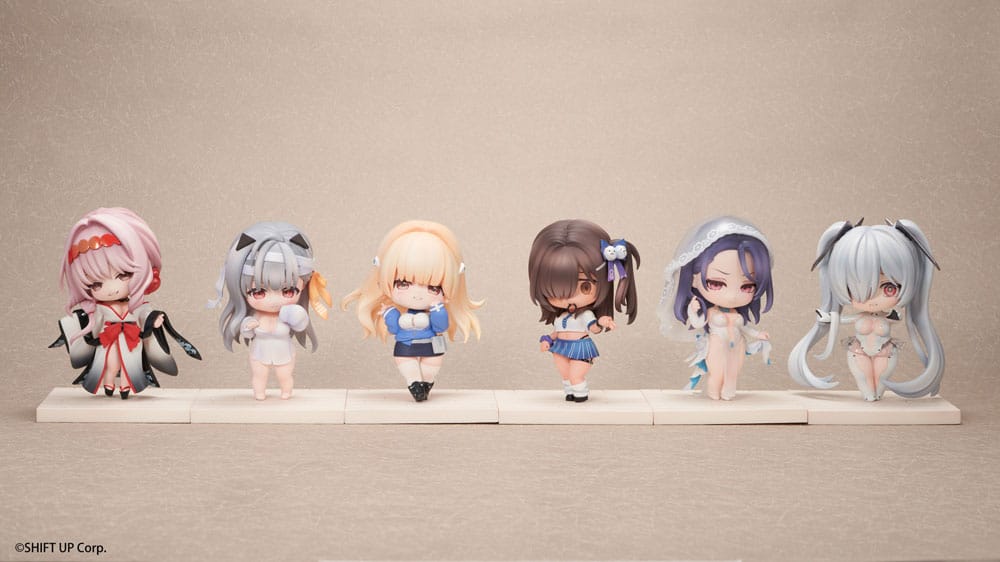 Goddess of Victory: Nikke SAC Series Mini-Figuren 6er-Pack Chibi Vol. 3 10 cm