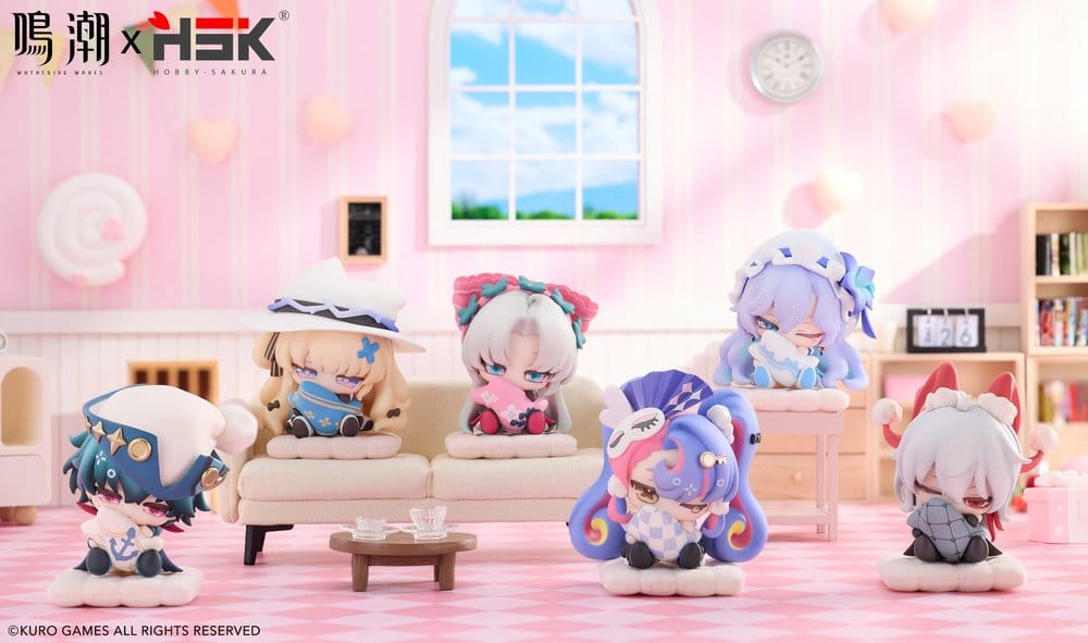 Wuthering Waves Nemunemu Series Minifiguren 9 cm Blind Box Display (6)
