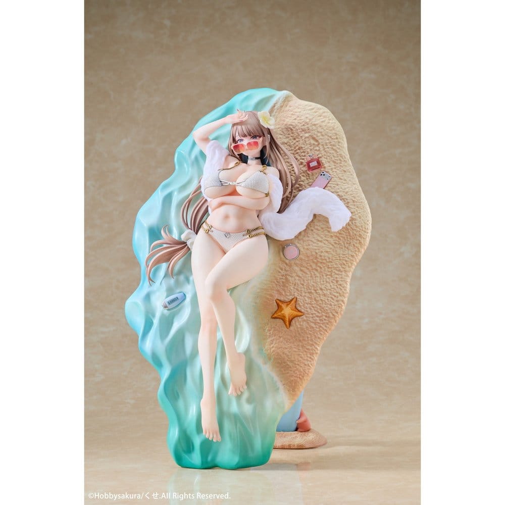 Original Character PVC Figur 1/6 Asako Fuyuyama Summer Beach Date Deluxe Edition 30 cm