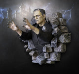 Frankenstein Wand-Skulptur 1/1 Boris Karloff als Frankensteins Monster 94 x 94 cm