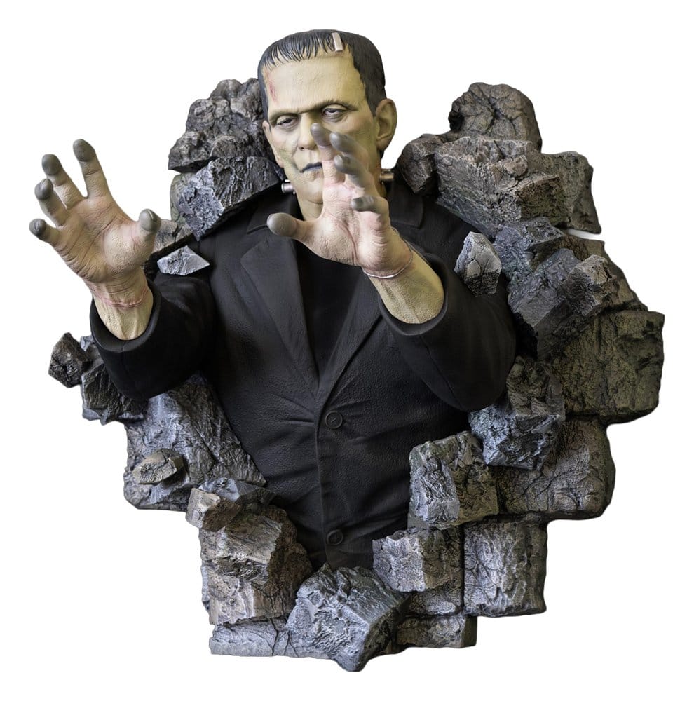 Frankenstein Wand-Skulptur 48 cm