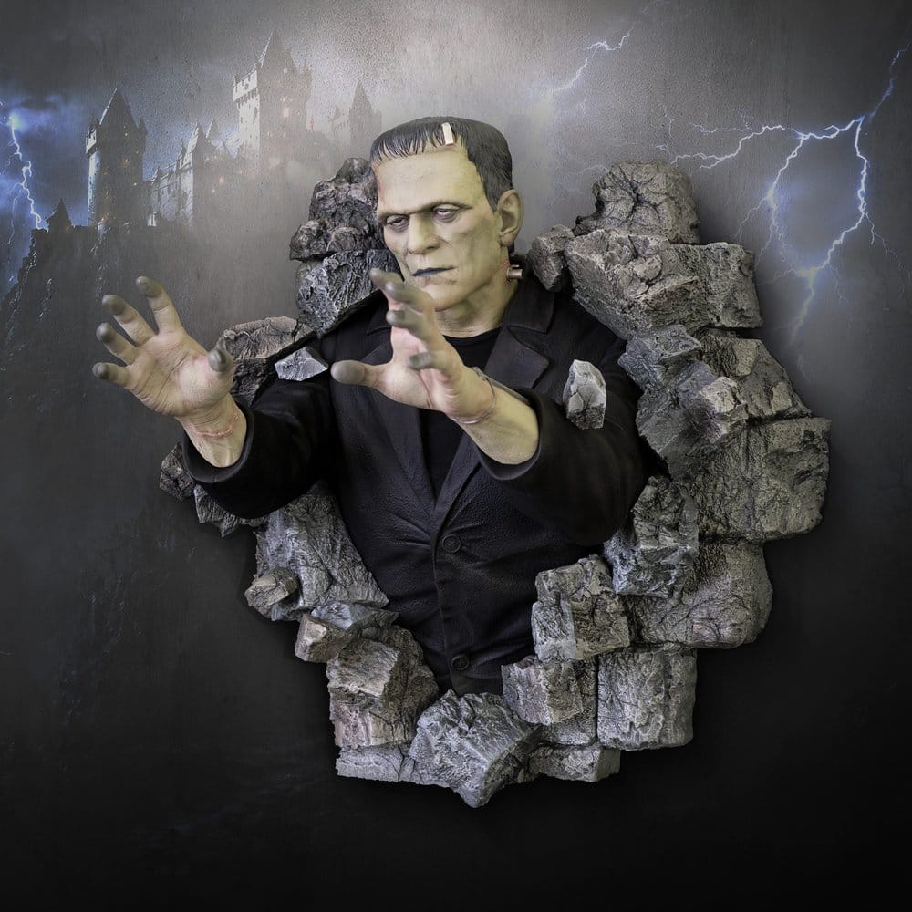 Frankenstein Wand-Skulptur 48 cm