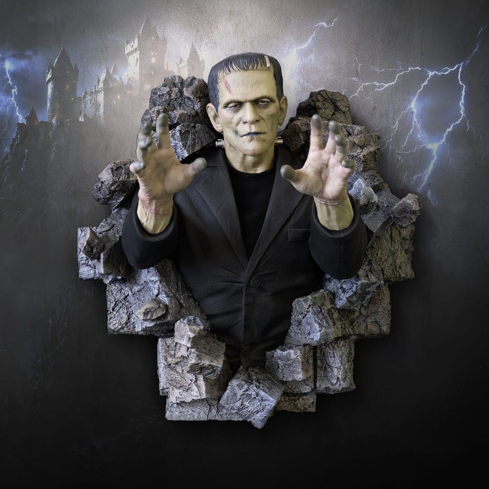 Frankenstein Wand-Skulptur 48 cm