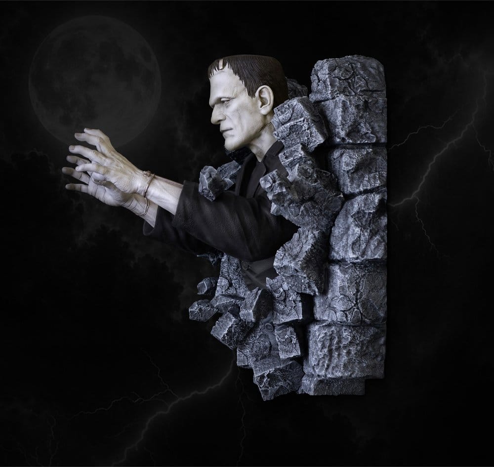 Frankenstein Wandskulptur Classic Horror Edition Half Scale 48 cm