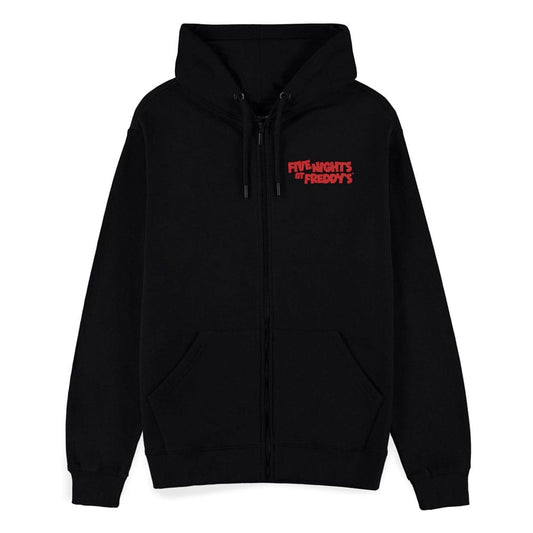 Five Nights at Freddy's Kapuzenpullover mit Reißverschluß Can You Survive Größe XL