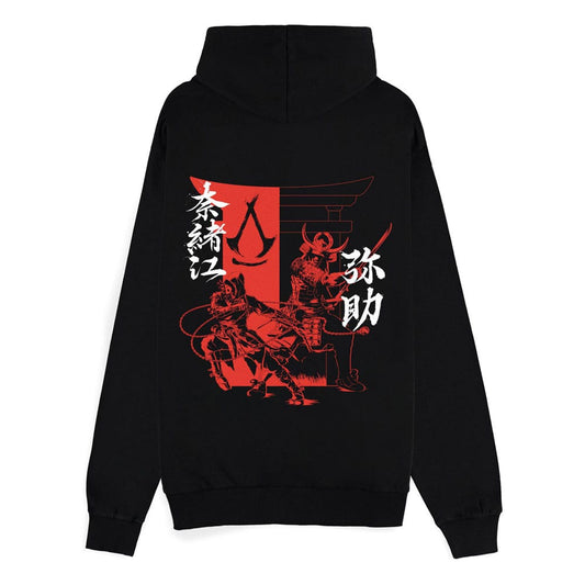 Assassin´s Creed Shadows Kapuzenjacke mit Reißverschluß Two Tone Kanji  Größe L