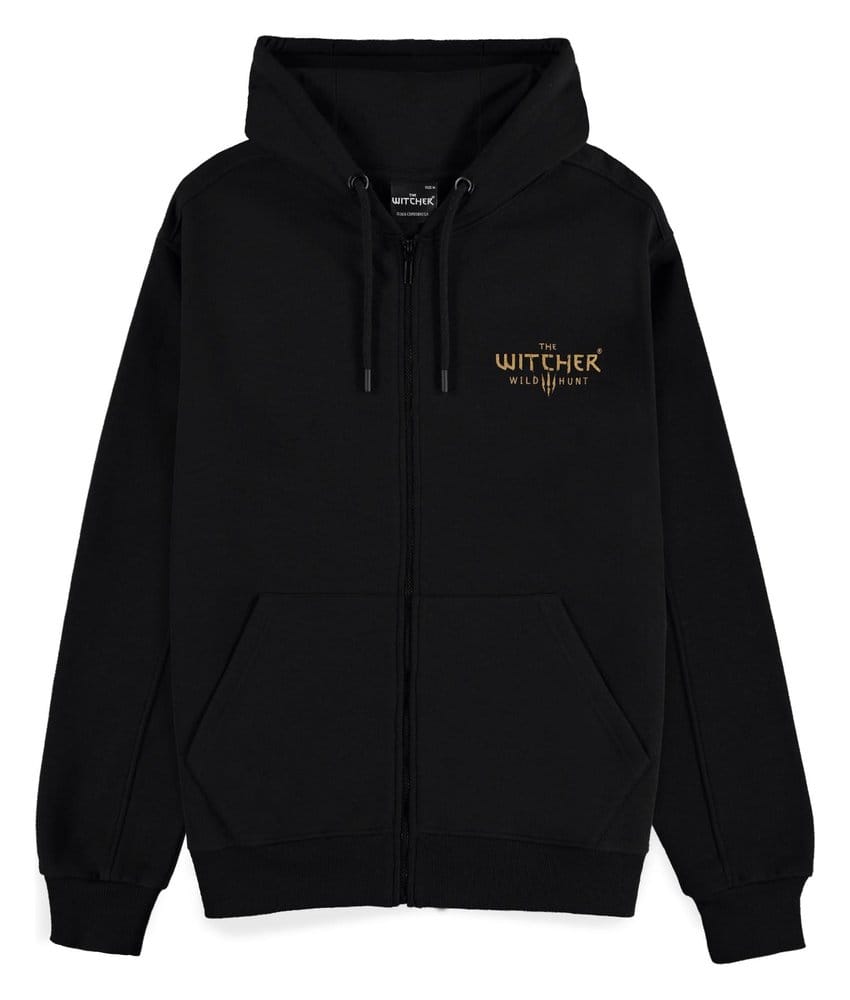 The Witcher Kapuzenpullover mit Reißverschluss The Wild Hunt XL