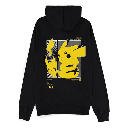 Pokémon Kapuzenpullover mit Reißverschluß Gotta Catch 'em All Pikachu Größe M