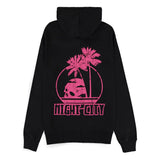 Cyberpunk 2077 Kapuzenpullover mit Reißverschluß Night City Größe XL
