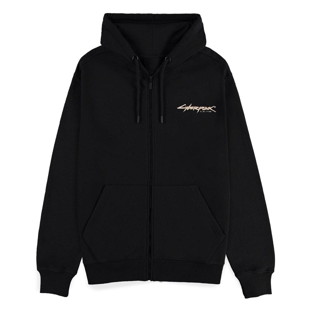 Cyberpunk 2077 Kapuzenpullover mit Reißverschluß Night City Größe L
