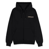 Cyberpunk 2077 Kapuzenpullover mit Reißverschluß Night City Größe L