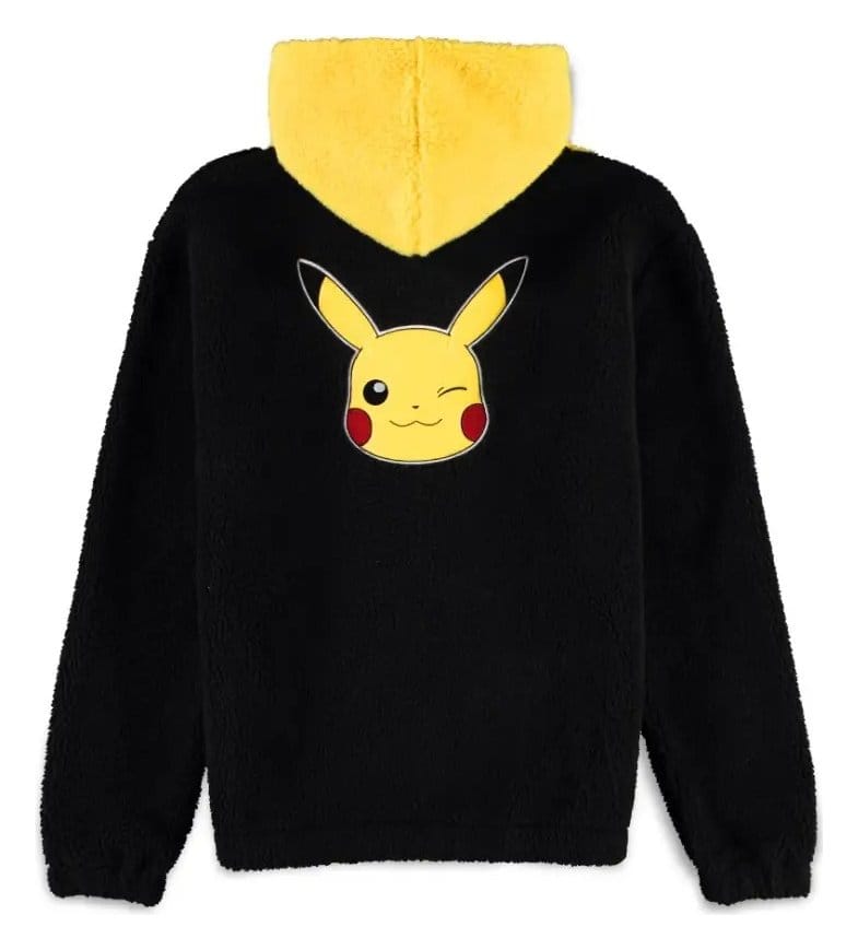 Pokémon Kapuzenpullover Pikachu Sherpa Premium Größe XXL