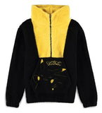 Pokémon Kapuzenpullover Pikachu Sherpa Premium Größe XXL