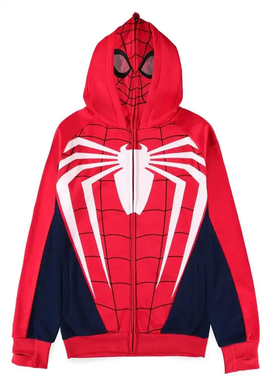 Marvel Kapuzenpullover mit Reißverschluß Spider-Man Größe L