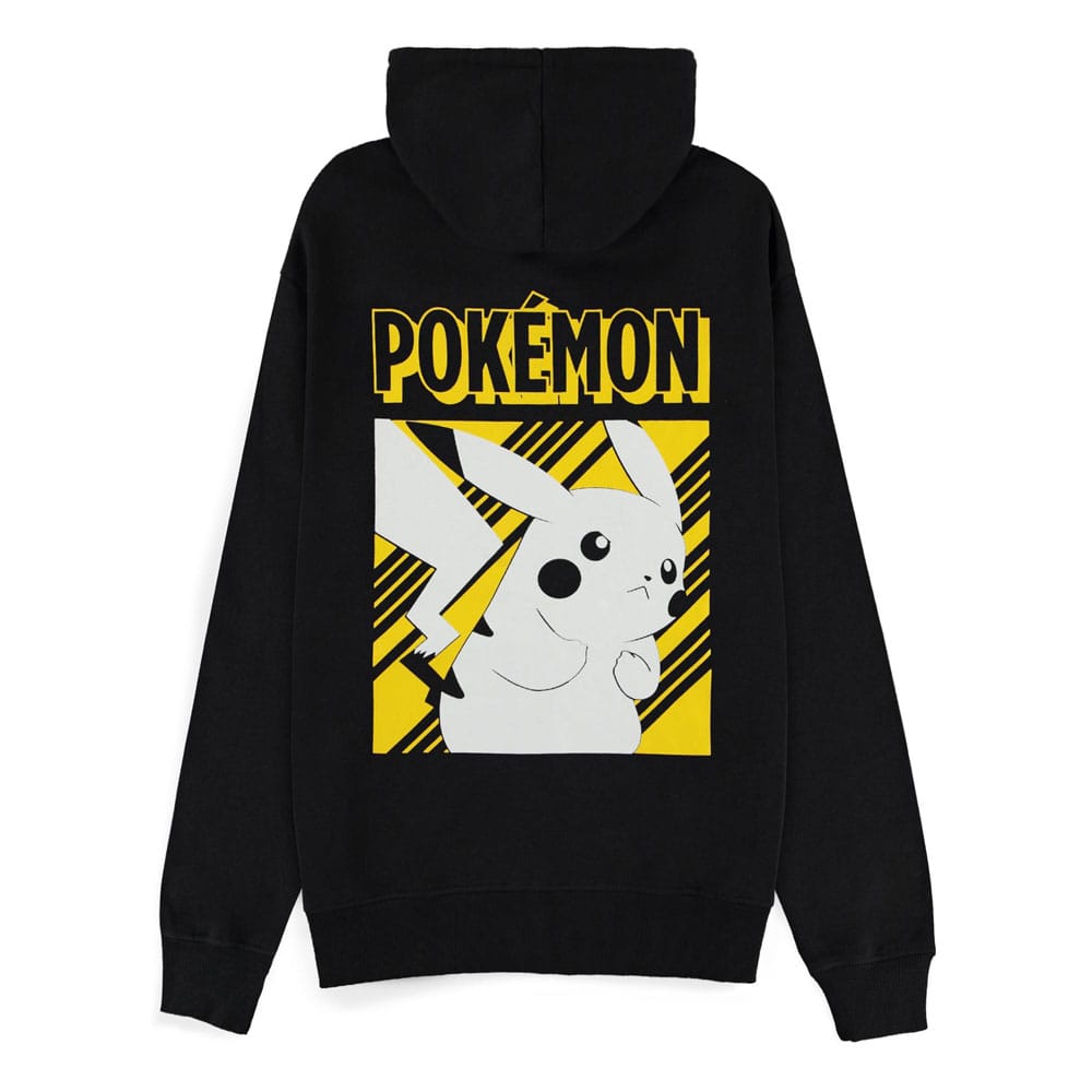 Pokémon Kapuzenpullover mit Reißverschluß Pikachu Größe XL