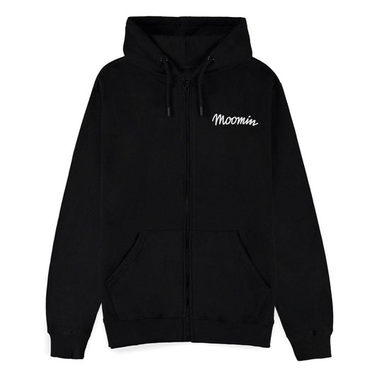 Mumins Kapuzenpullover mit Reißverschluß Flower