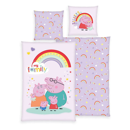 Peppa Pig Bettwäsche Ver. 2 135 x 200 cm