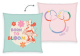 Disney Soft Velboa Kissen Minnie Mouse Born to Bloom 40 x 40 cm