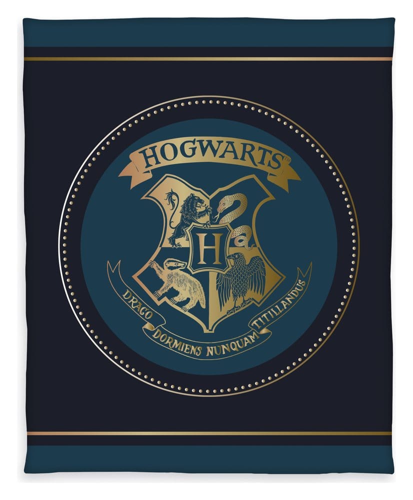 Harry Potter Fleecedecke Hogwarts Crest 130 x 160 cm