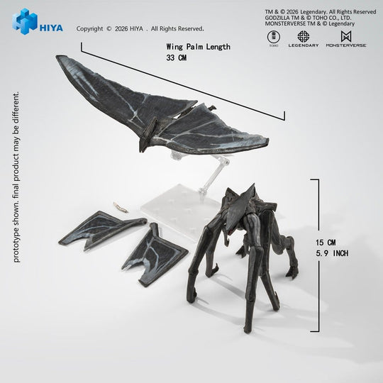 Godzilla (2014) Exquisite Basic Actionfiguren Male & Female Muto Set 16 cm