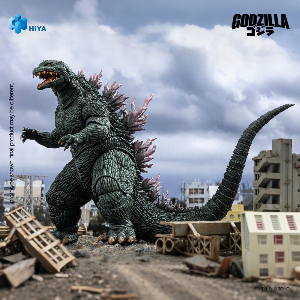 Godzilla vs. Megaguirus (2000) Exquisite Basic Series Actionfigur Godzilla 18cm