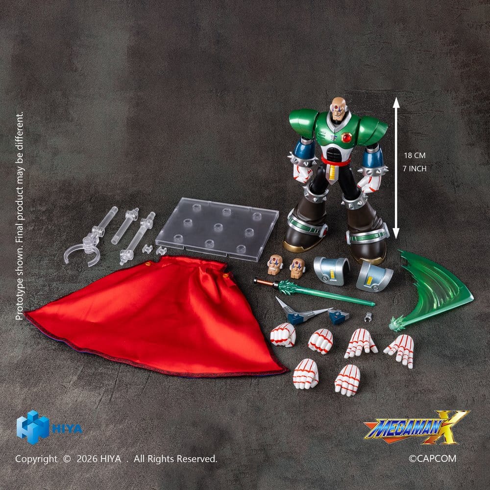 Mega Man X Exquisite Basic Actionfigur Sigma 18 cm