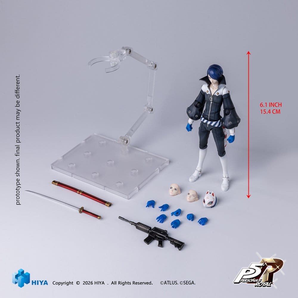 Persona 5 Royal Exquisite Basic Actionfigur 1/12 Fox 16 cm