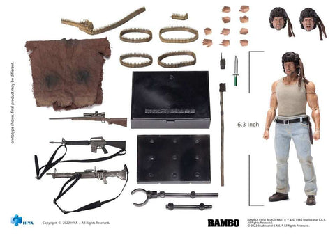 Rambo Exquisite Super Actionfigur 1/12 John Rambo 16 cm