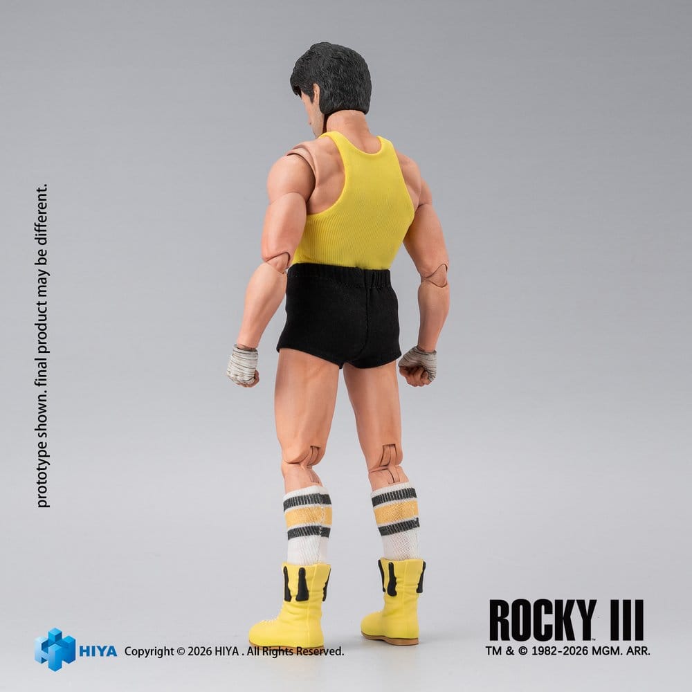 Rocky III Exquisite Super Actionfigur 1/12 Rocky Boxer Version 16 cm