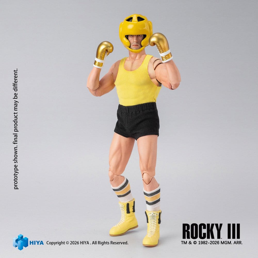 Rocky III Exquisite Super Actionfigur 1/12 Rocky Boxer Version 16 cm