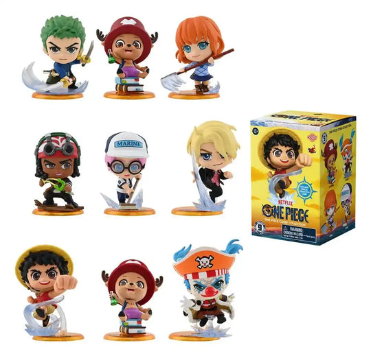 One Piece Cosbi Minifiguren 8 cm Blind Box Display (8)