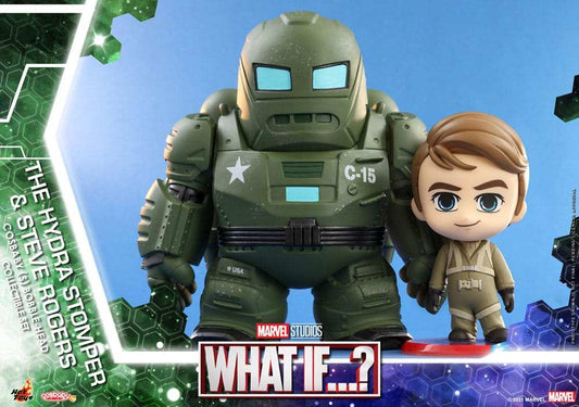 What If...? Cosbaby (S) Minifiguren Hydra Stomper & Steve Rogers 10 cm - Beschädigte Verpackung