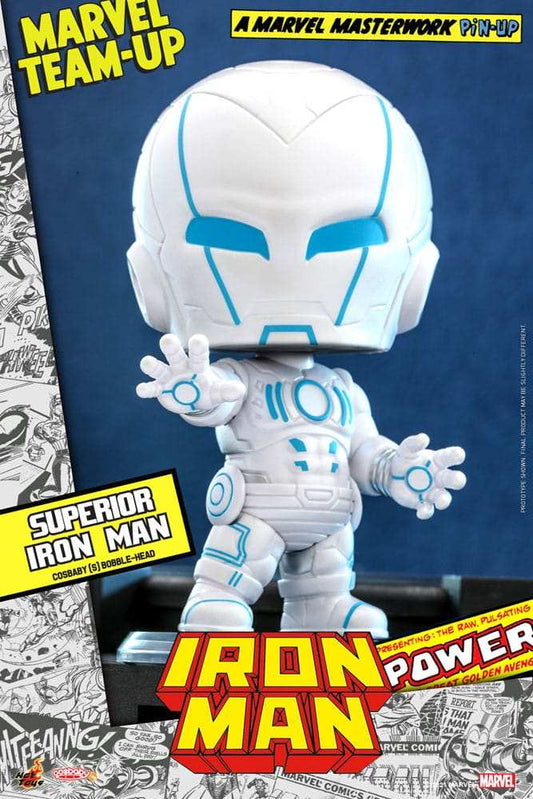 Marvel Comics Cosbaby (S) Minifigur Superior Iron Man 10 cm