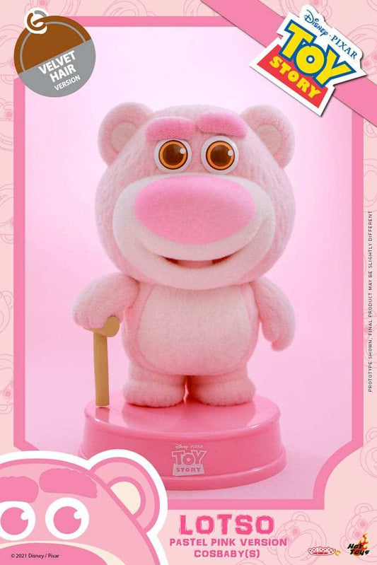 Toy Story 3 Cosbaby (S) Minifigur Lotso (Pastel Pink Version) 10 cm