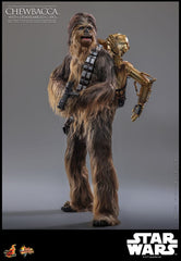 Star Wars Episode V Movie Masterpiece 1/6 Chewbacca with Disassembled C-3PO  HOT TOYS