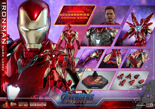 Avengers Endgame Movie Masterpiece Series Diecast 1/6 Iron Man Mark LXXXV HOT TOYS