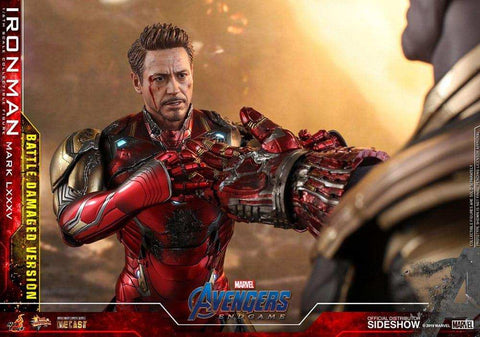 Avengers Endgame Movie Masterpiece Diecast 1/6 Iron Man Mark LXXXV (Battle Damaged Version) Special Edition 32 cm HOT TOYS - Smalltinytoystore