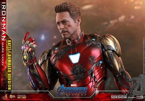 Avengers Endgame Movie Masterpiece Diecast 1/6 Iron Man Mark LXXXV (Battle Damaged Version) Special Edition 32 cm HOT TOYS - Smalltinytoystore